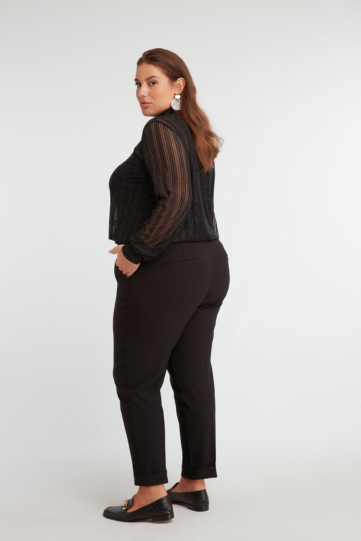 Top mit Stehkragen image number 4