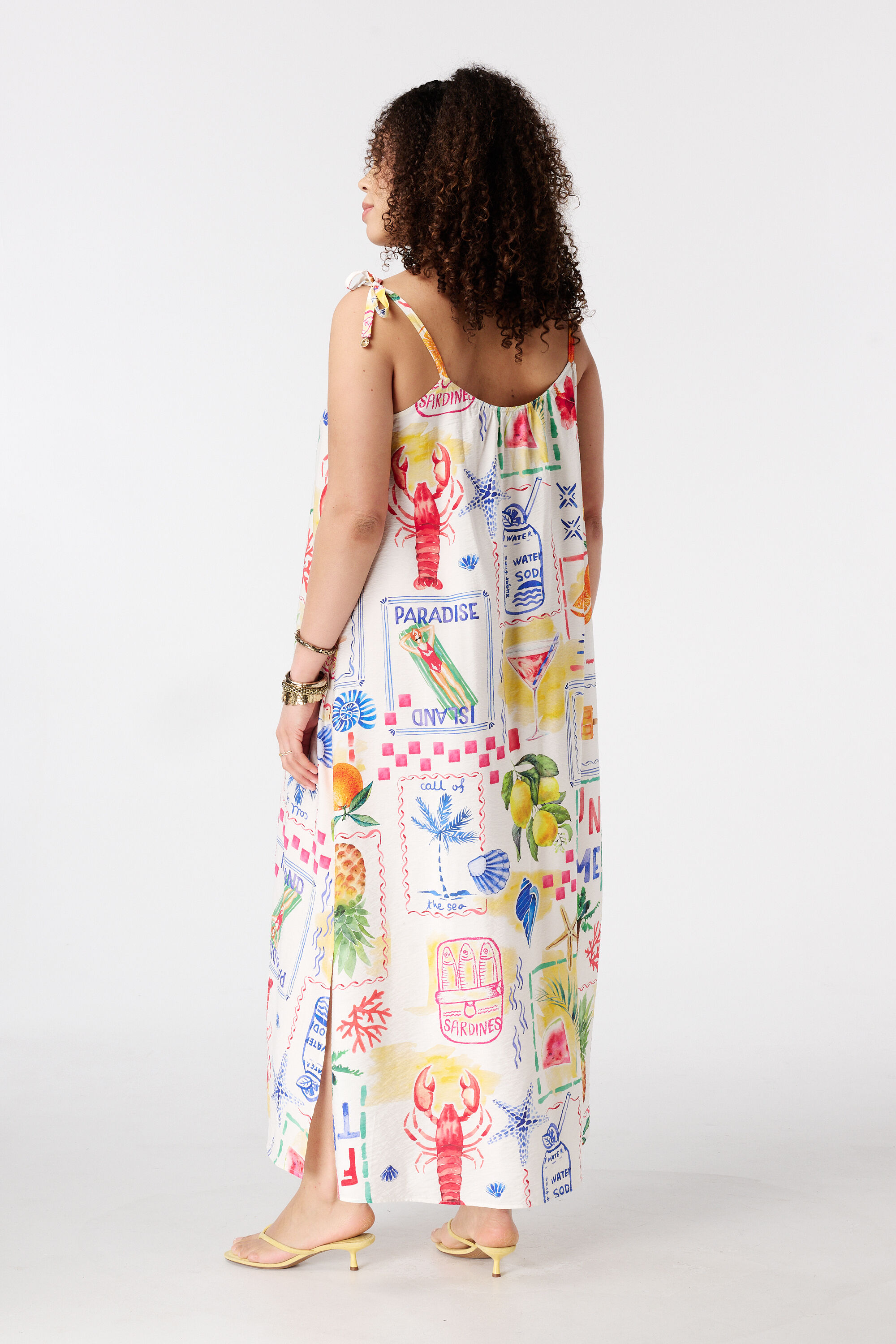 Maxikleid mit Spaghettitr&auml;gern image number 3