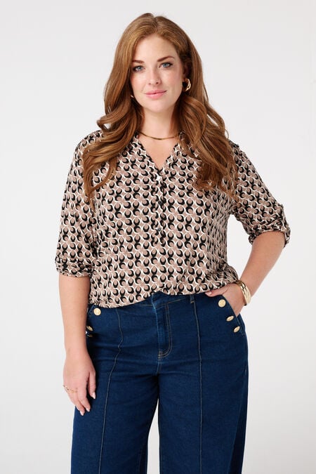 Jersey-Oberteil mit Print Jersey-Oberteil mit Print