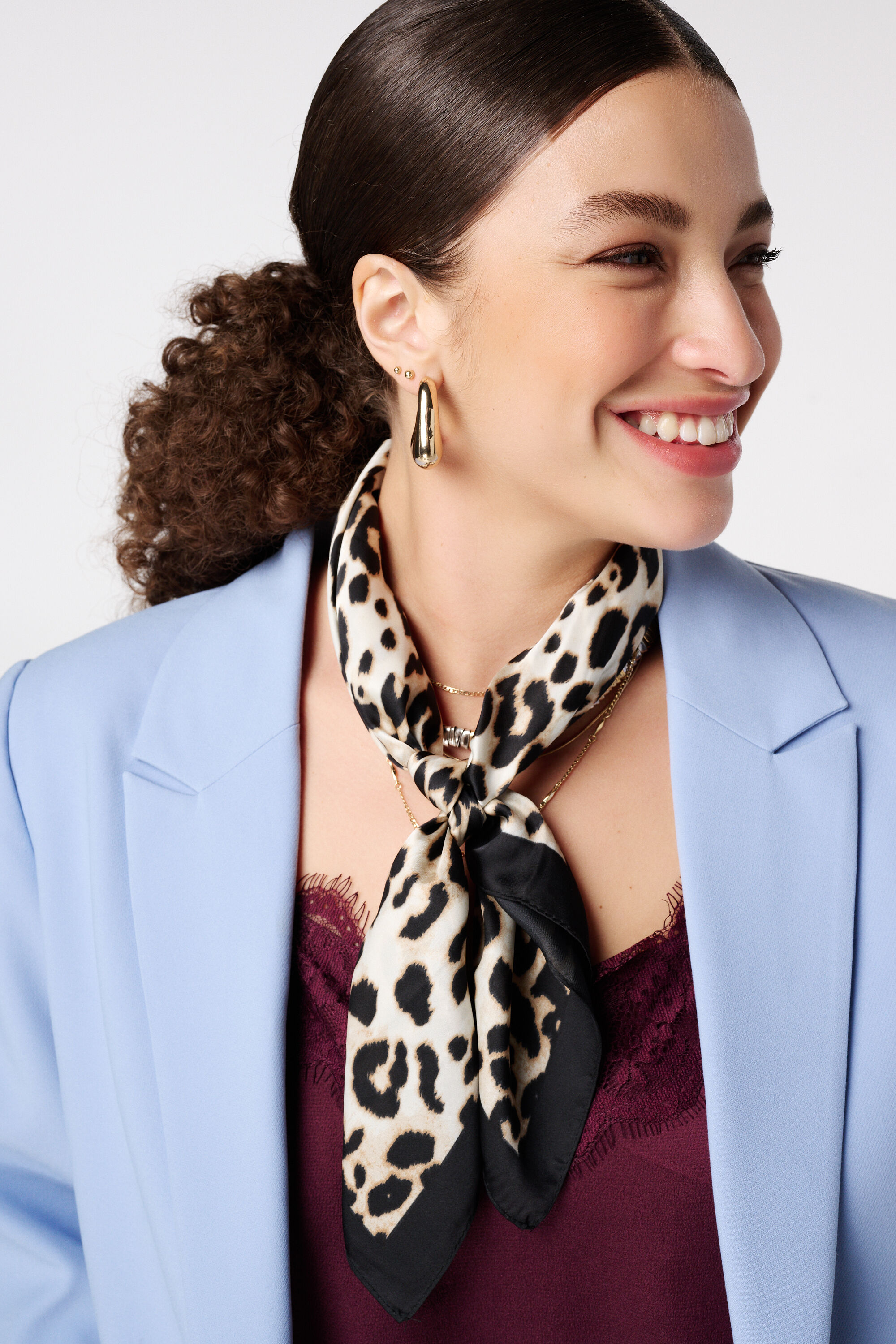 Schal mit Print image number 2