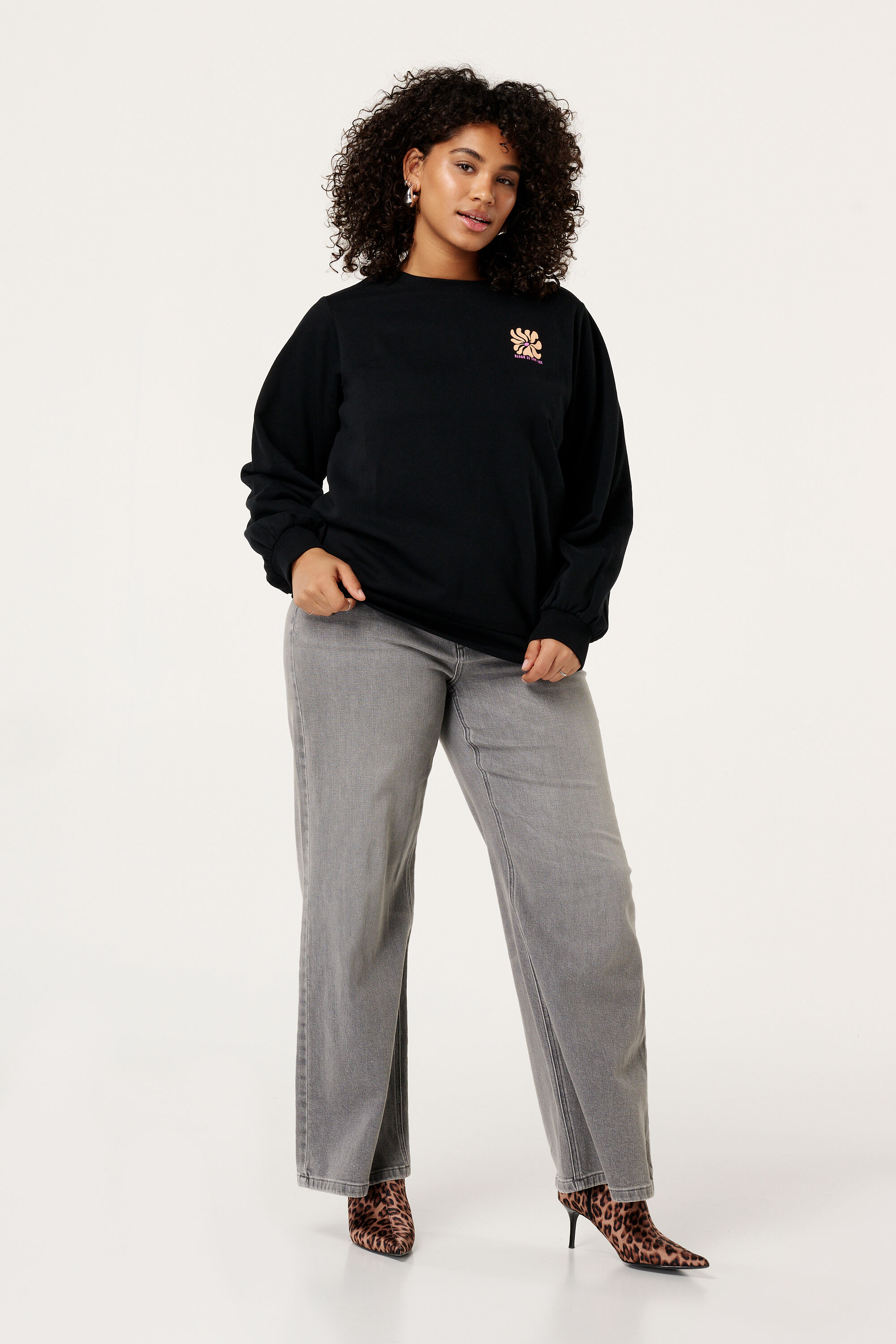 Pullover mit Print image number 5