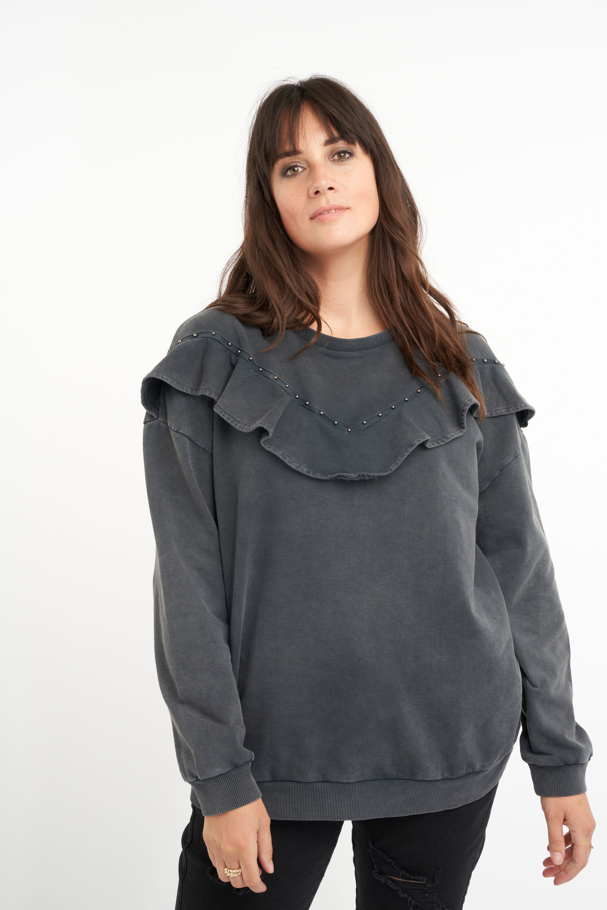 Pullover mit R&uuml;schen image number 6