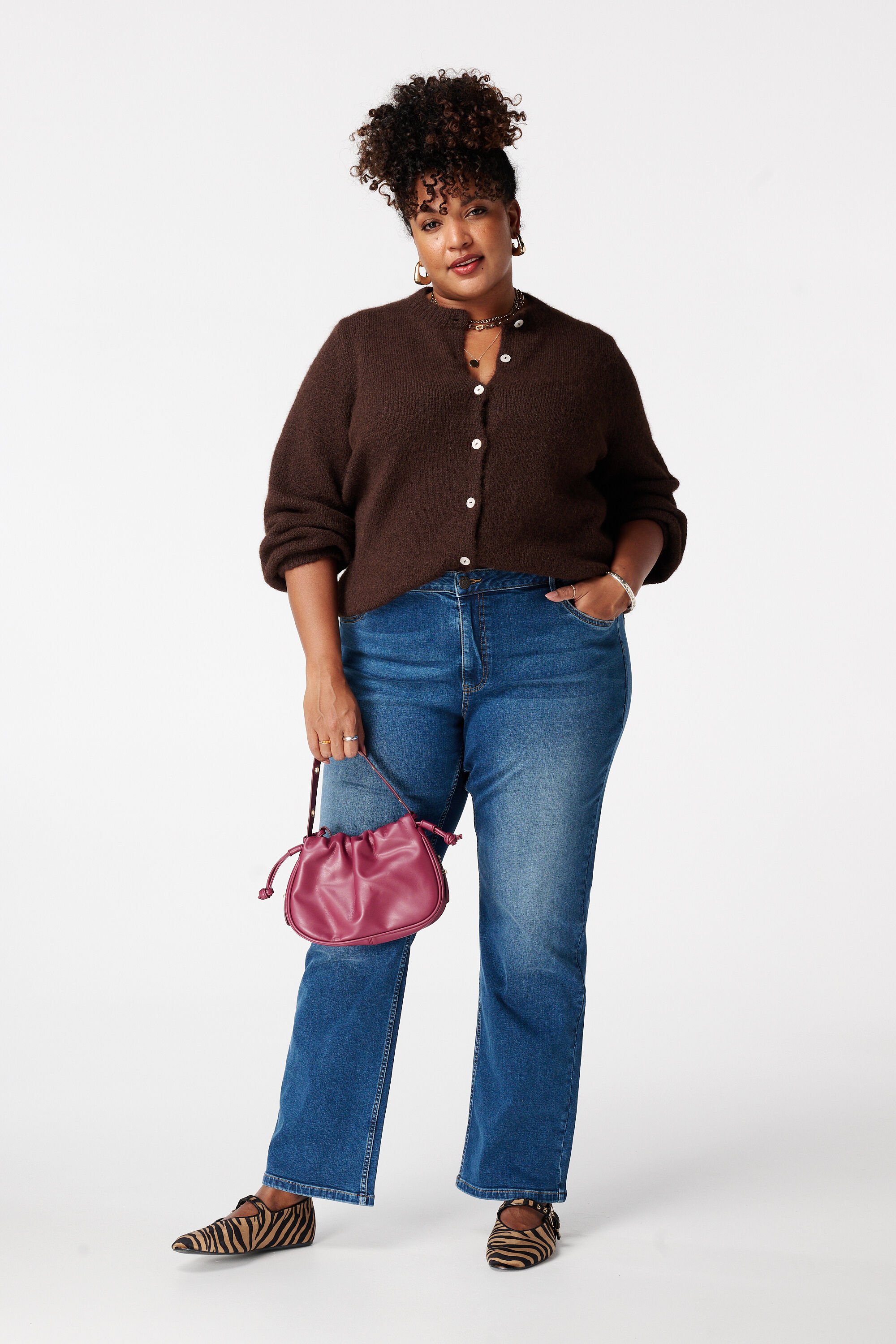 Jeans mit geradem Bein LILY