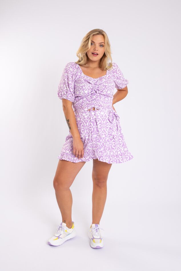 Top mit Spitzendetail image number 6