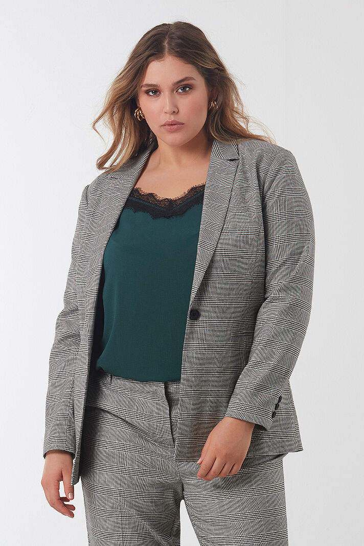 Plaid Blazer image number 5