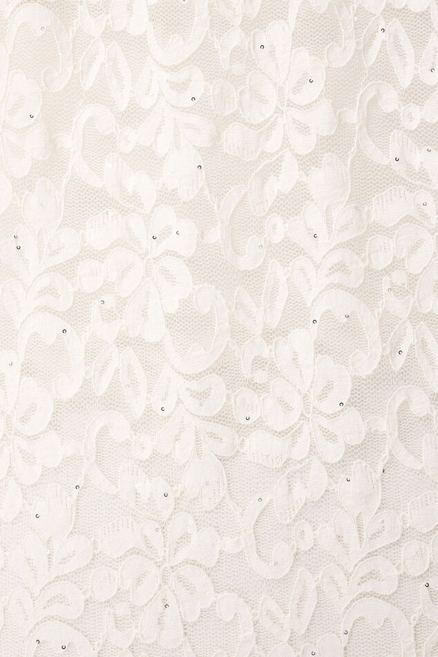 Top mit Spitze und Pailletten image number 6