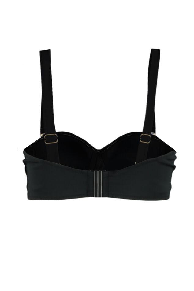 MS Mode einfarbiges Bikini-Oberteil image number 2