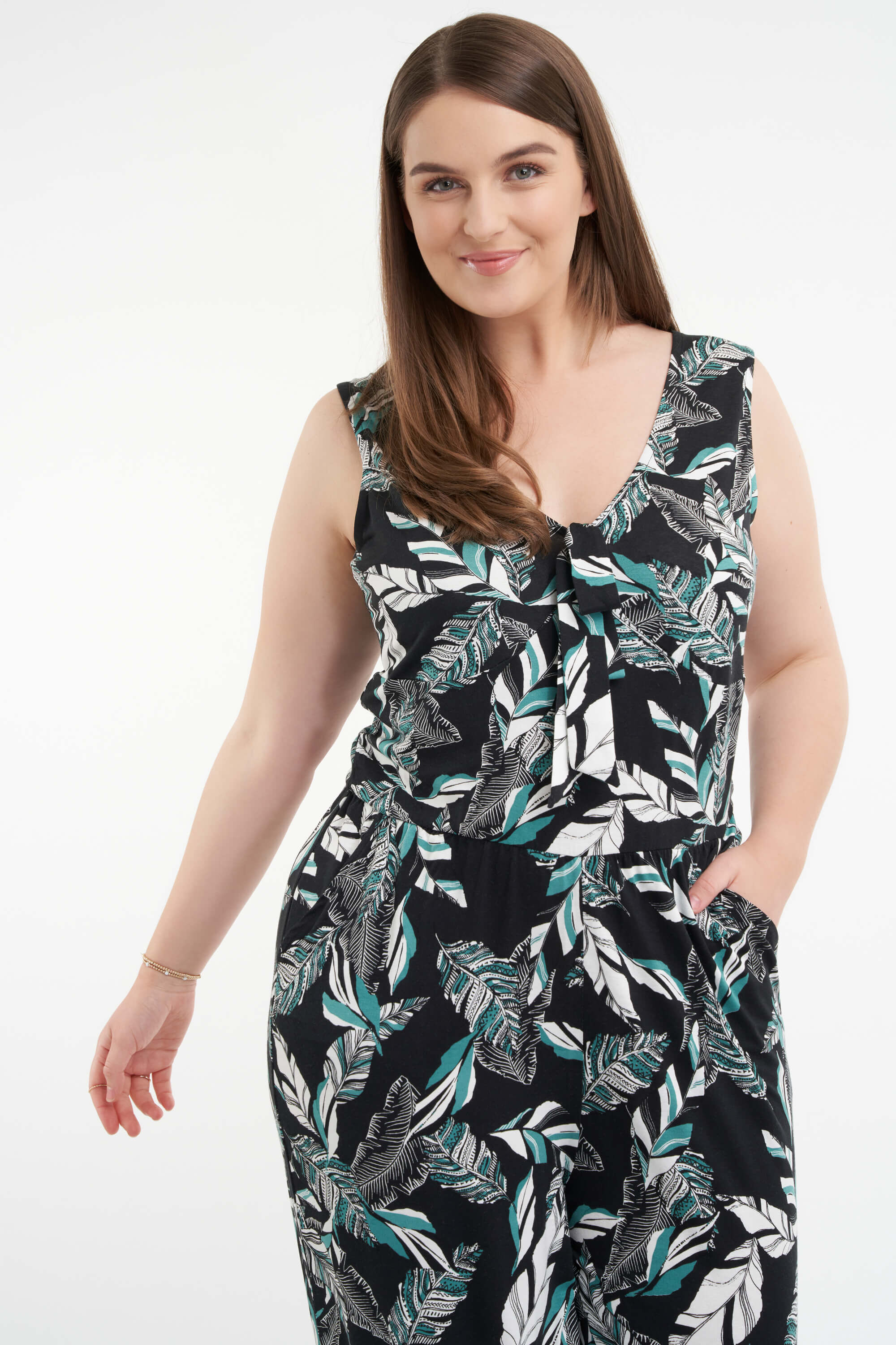 Jumpsuit mit Print  image number 6