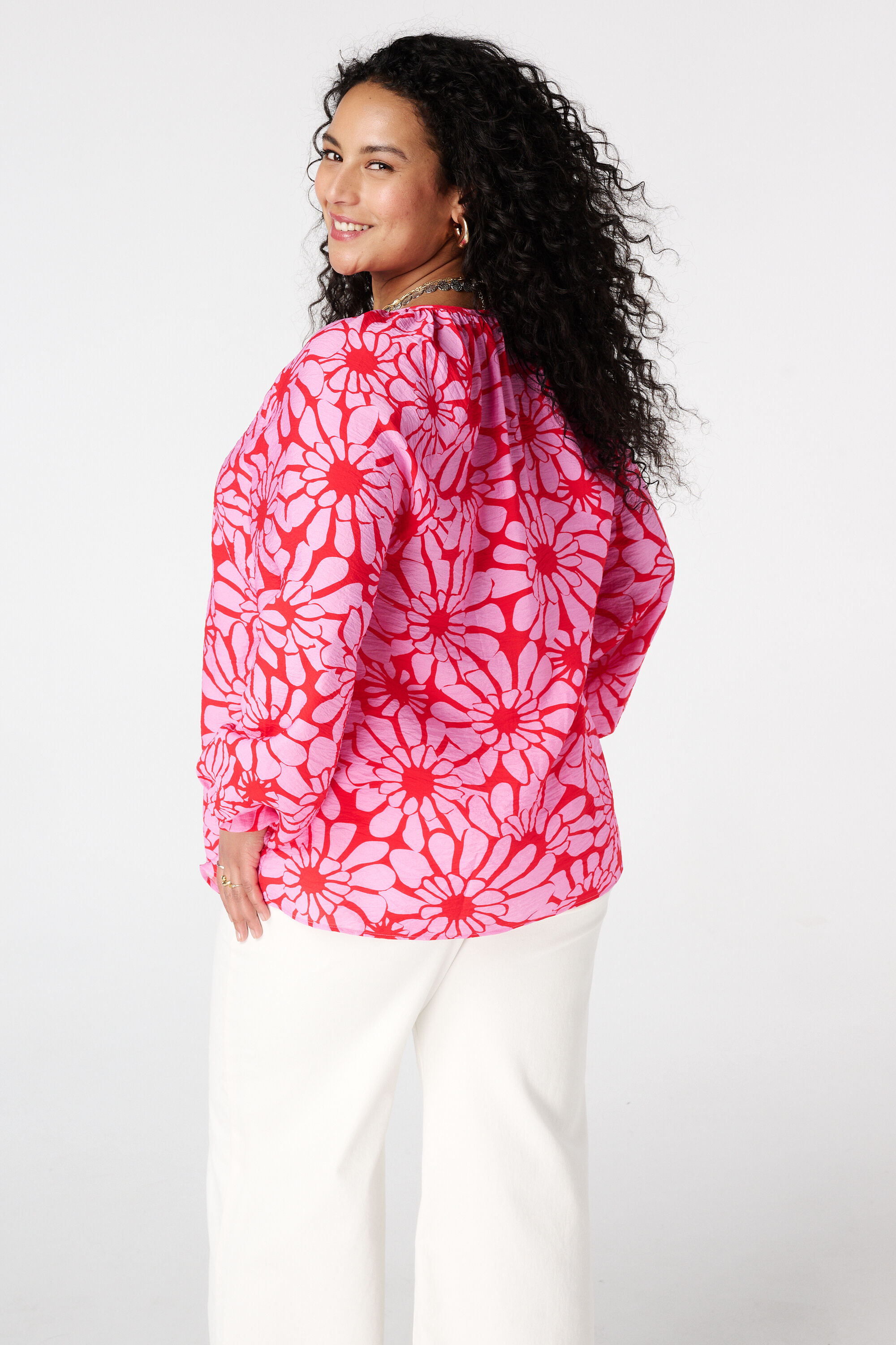 Bluse mit Print image number 3