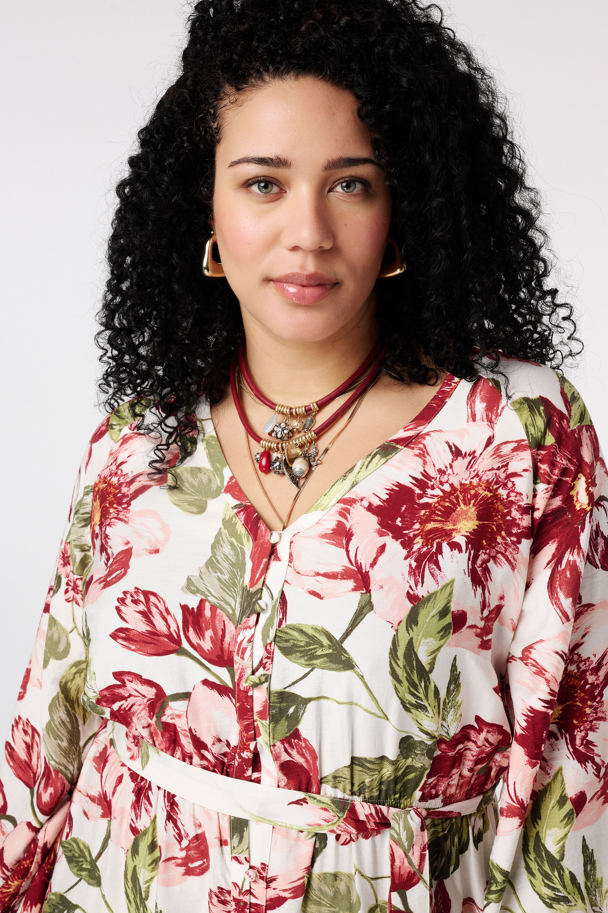 Maxikleid mit Blumenprint image number 4