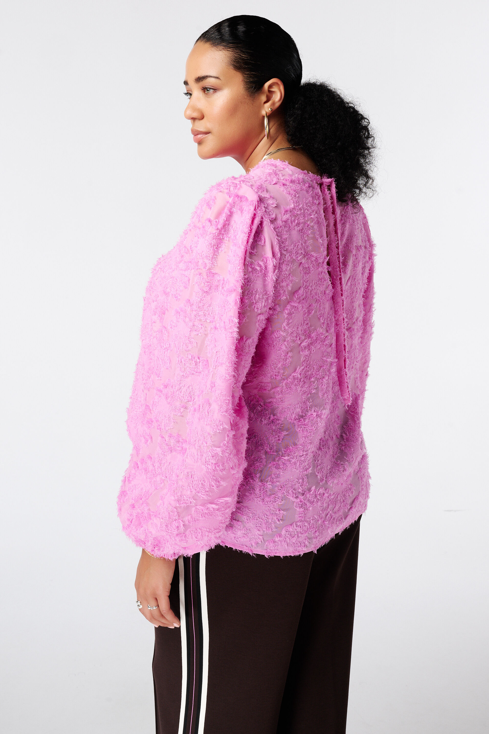 Bluse mit Ballon&auml;rmeln image number 3