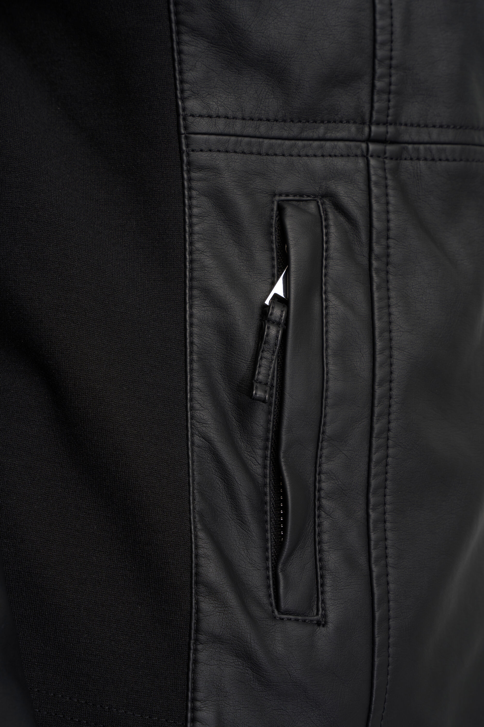 Kunstleder-Bikerjacke image number 5