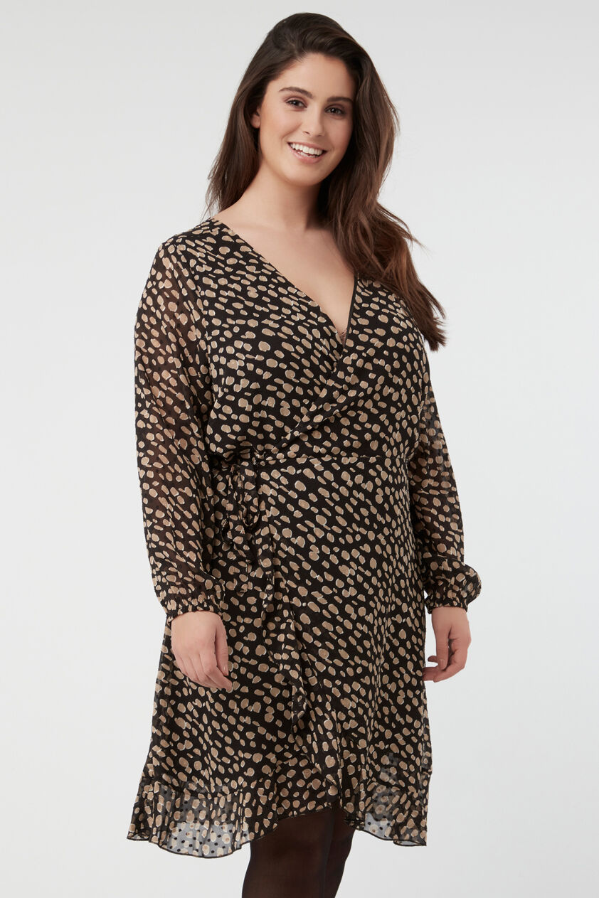 Wickelkleid mit Print image number 5