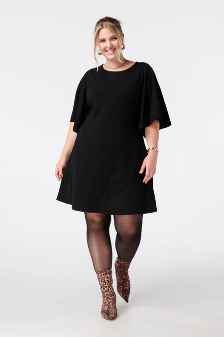 Kleid mit Schmetterlingsärmeln Kleid mit Schmetterlingsärmeln