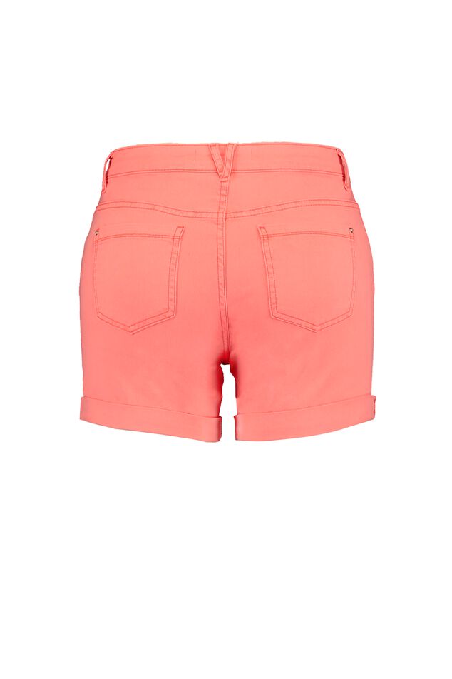 Twill-Shorts in Neon-Pink image number 2