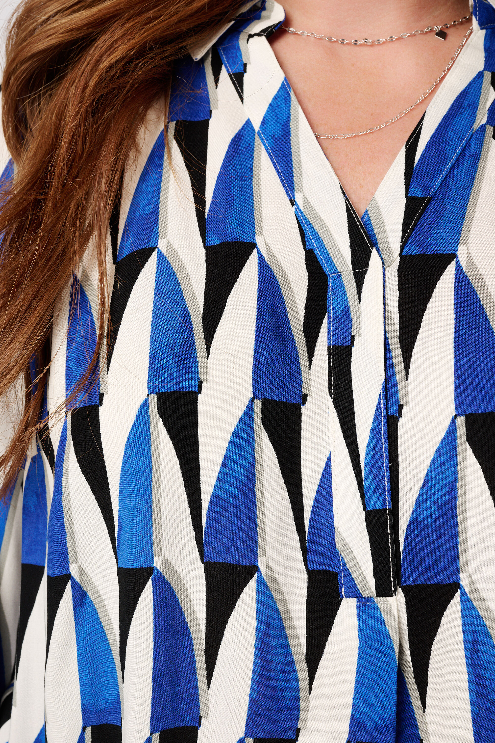 Bluse mit Print image number 6