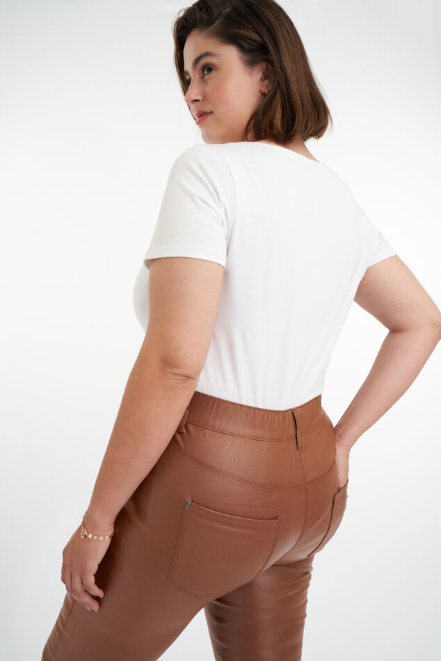 Slim fit 32 inch tregging POPPY  image number 6