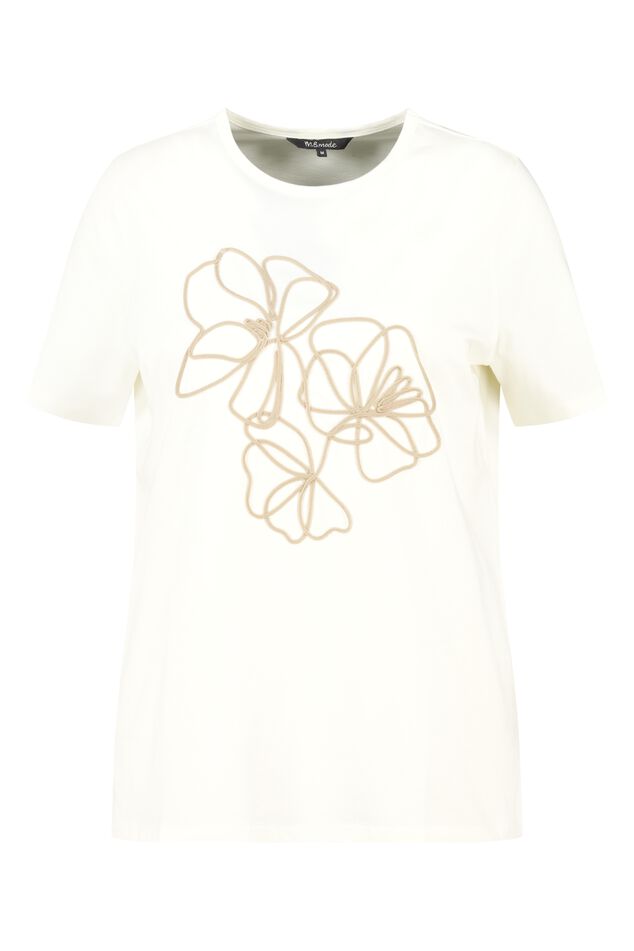T-Shirt mit Stickerei image number 1