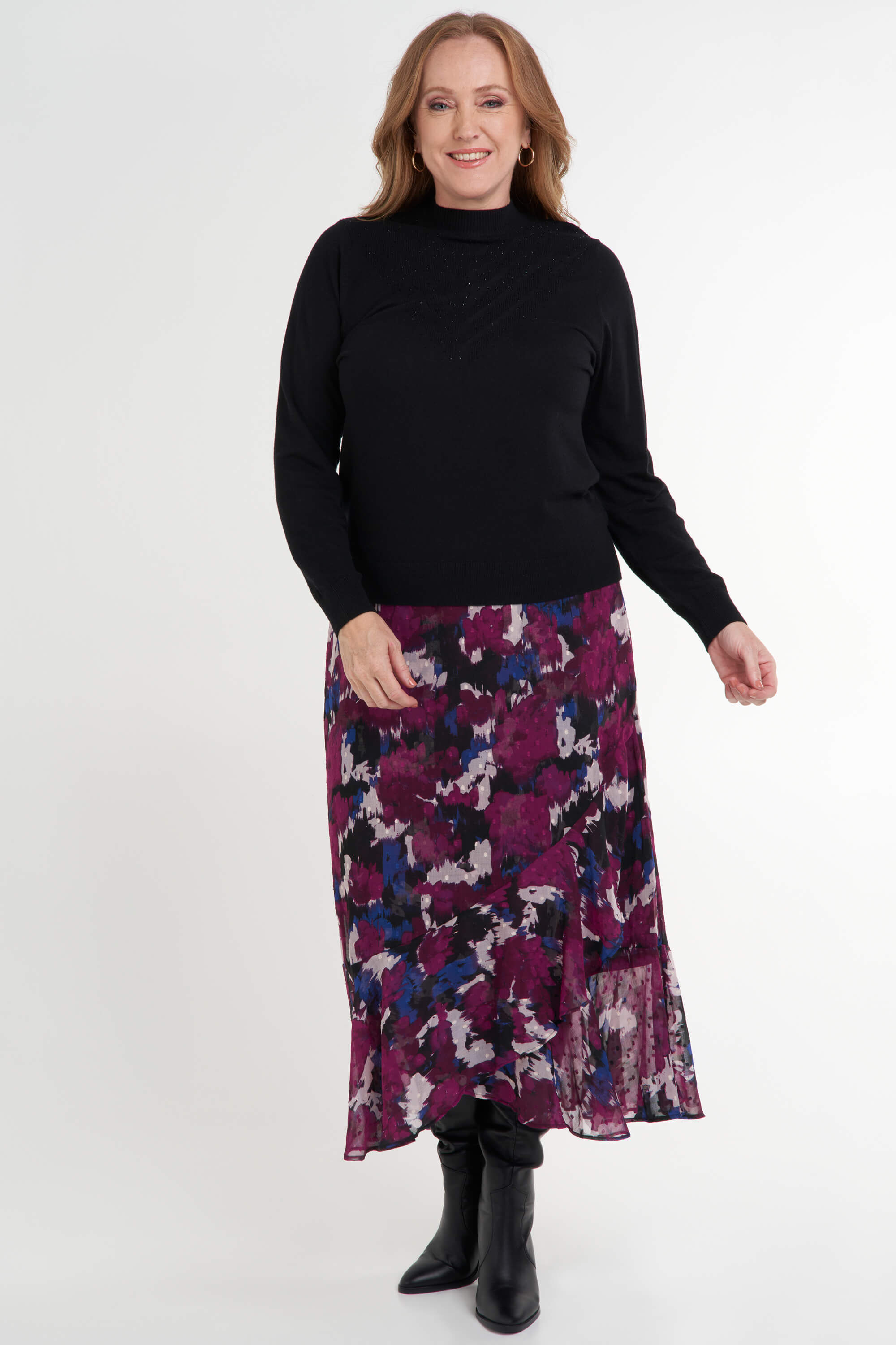 Pullover mit Strasssteinen  image number 6