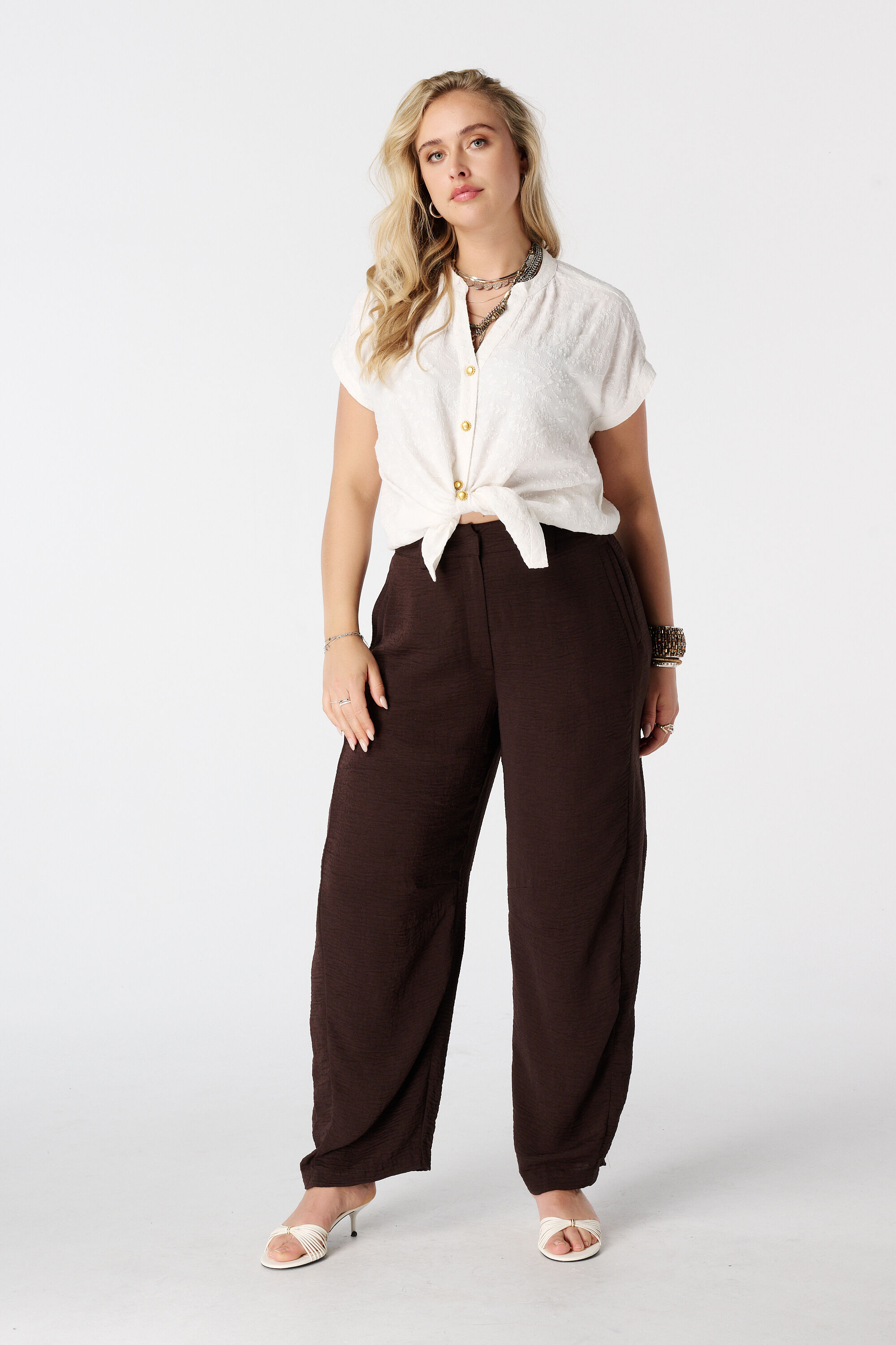 Bluse mit Spitze image number 5