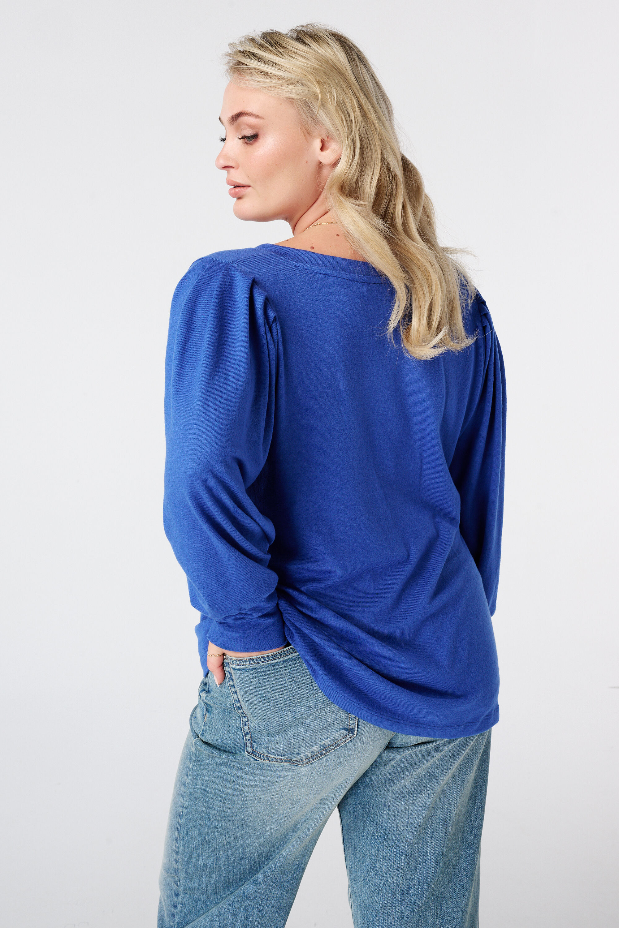Sweatshirt mit Puff&auml;rmeln image number 3