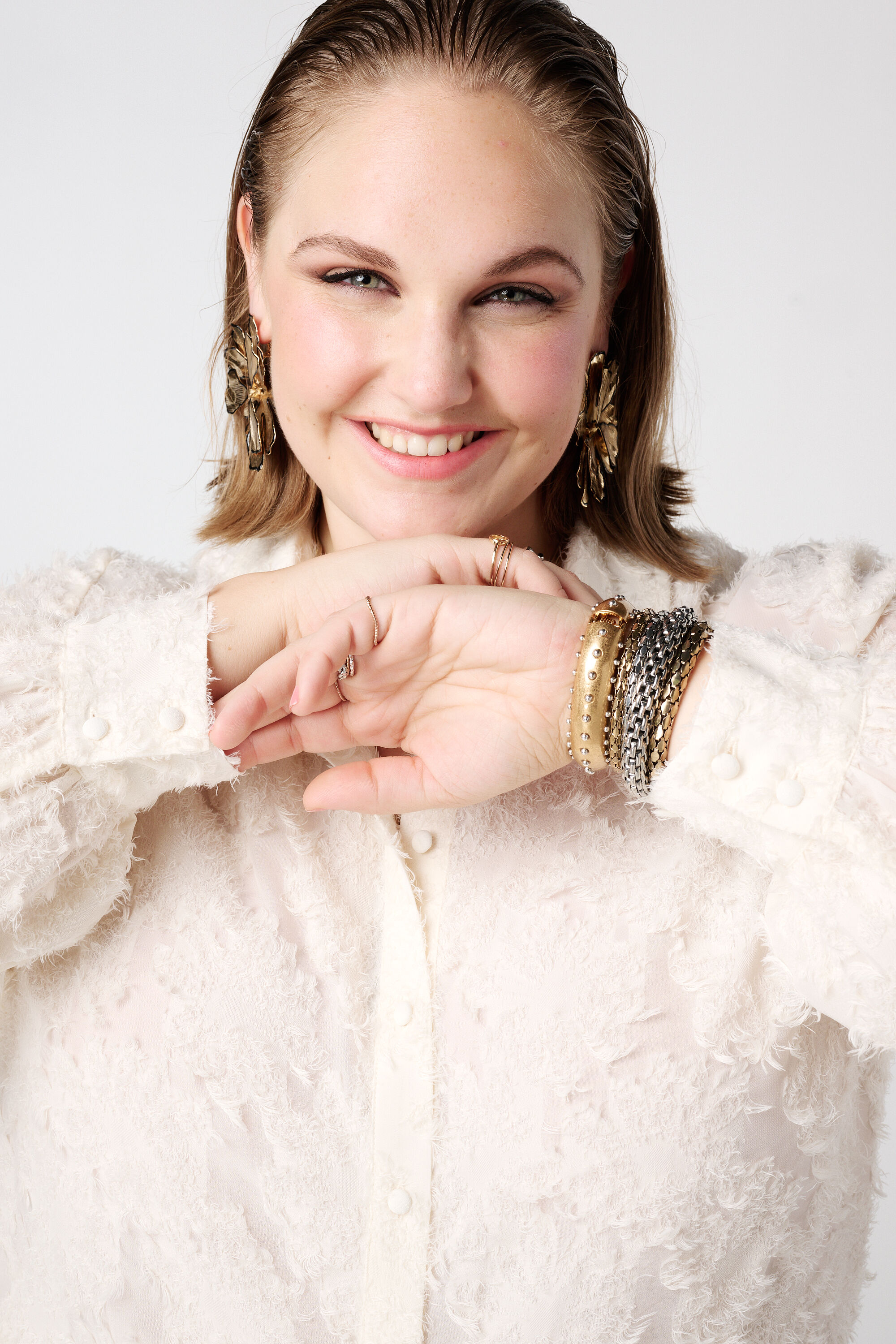 Strukturierte Bluse image number 4