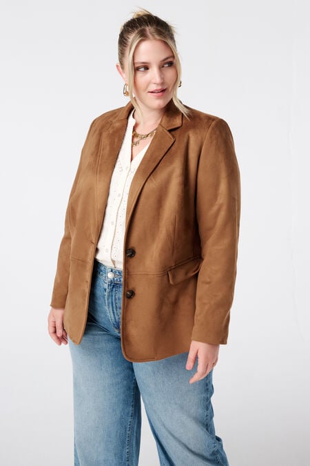 Blazer in Wildlederoptik Blazer in Wildlederoptik
