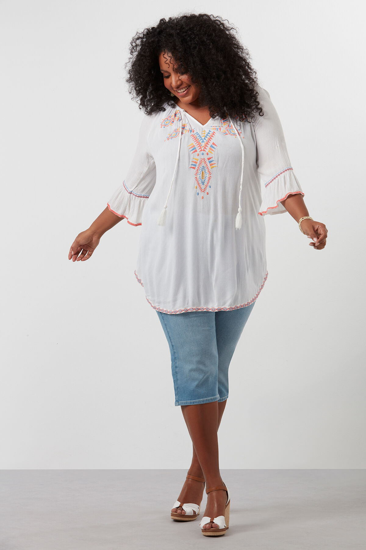 Capri-Jeans BOTTOM LIFT image number 4