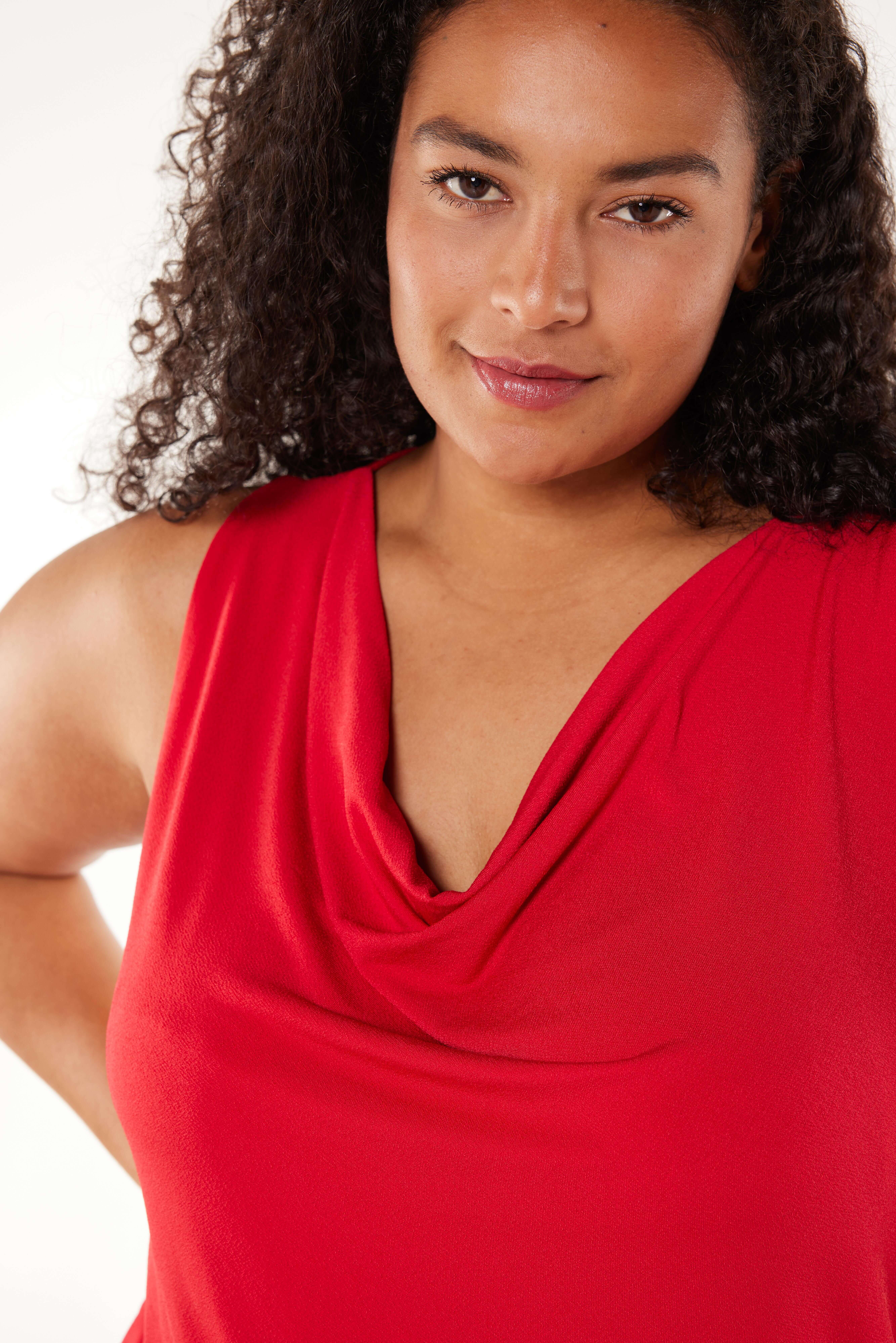 Wickeltop mit Wasserfallausschnitt  image number 4