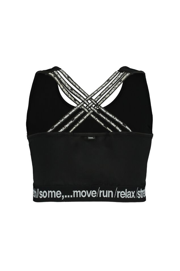 Kurzes Sport-Top mit Kreuz-Trägern image number 2