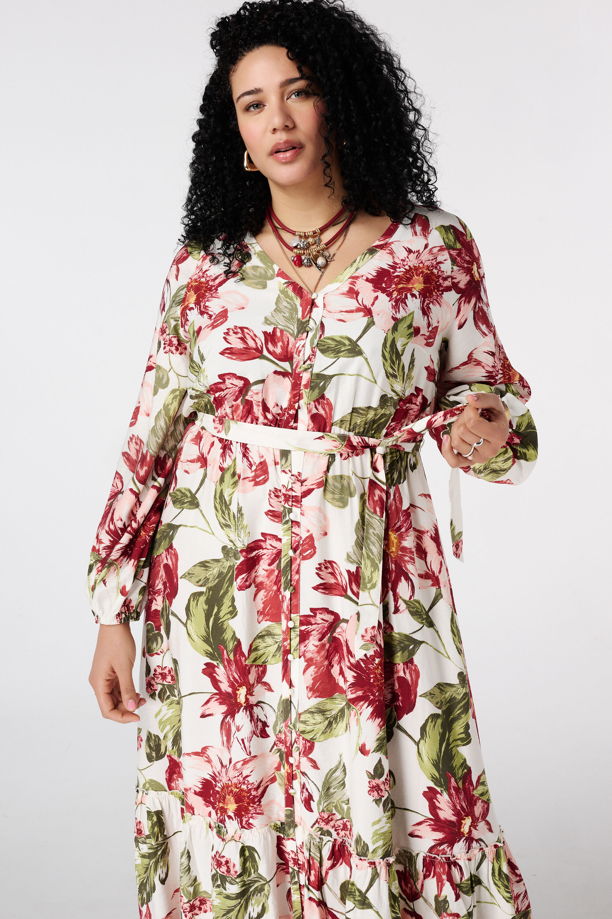 Maxikleid mit Blumenprint image number 5