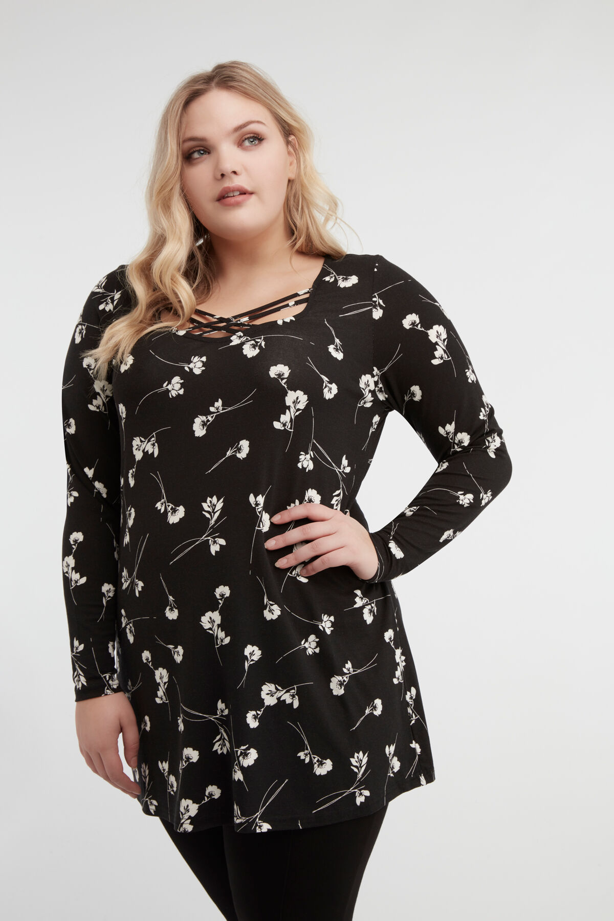 Tunika mit Print image number 0