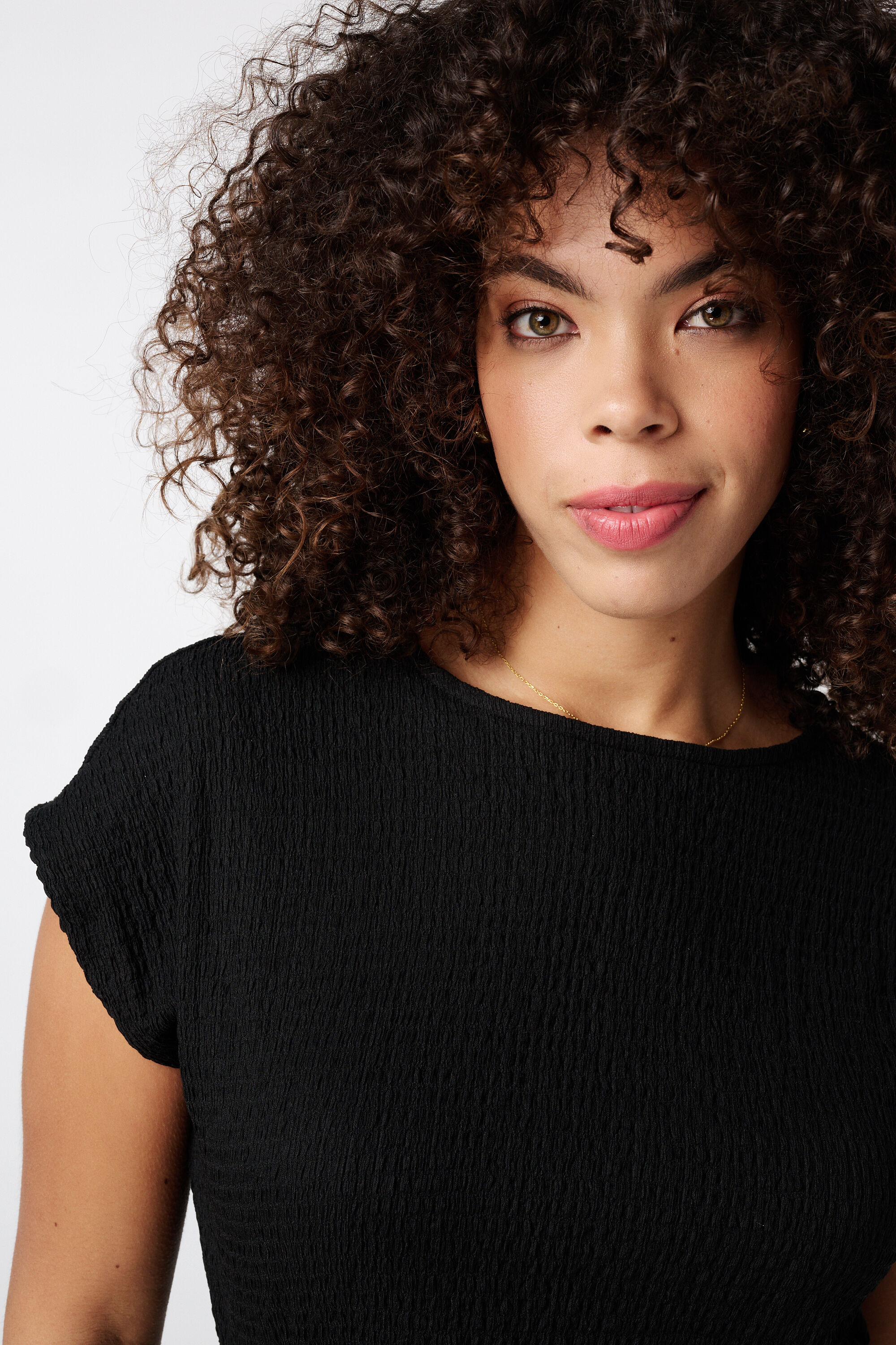 Strukturiertes Oberteil mit Fl&uuml;gel&auml;rmeln  image number 4