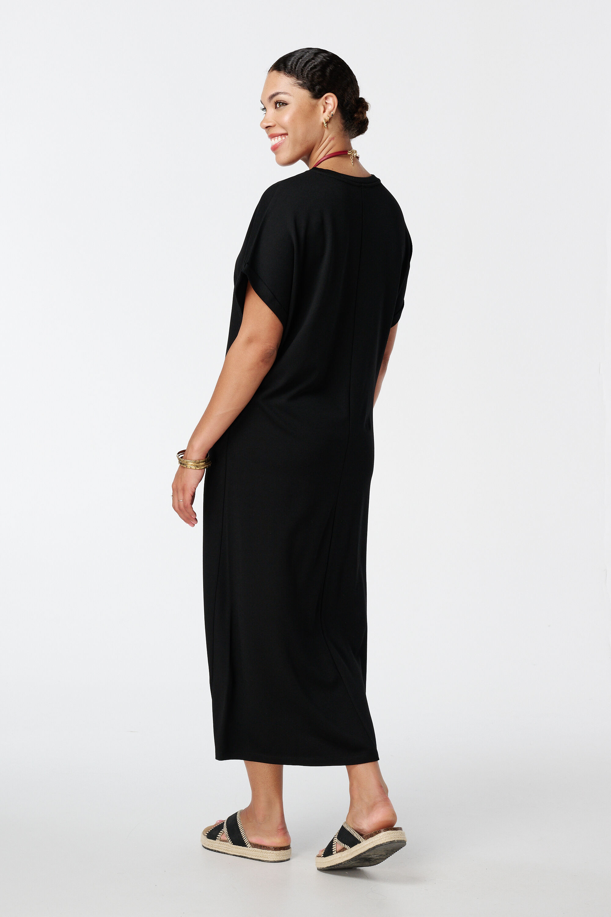 Maxikleid mit Stretchanteil  image number 3