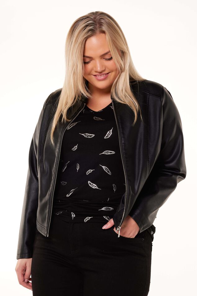 Kunstleder-Jacke  image number 0