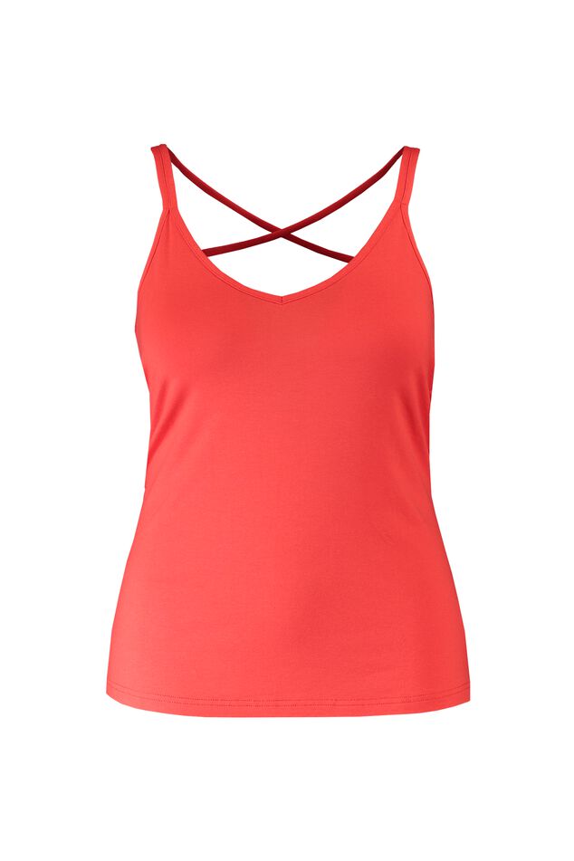 Cami-Top mit Spaghetti-Trägern image number 1