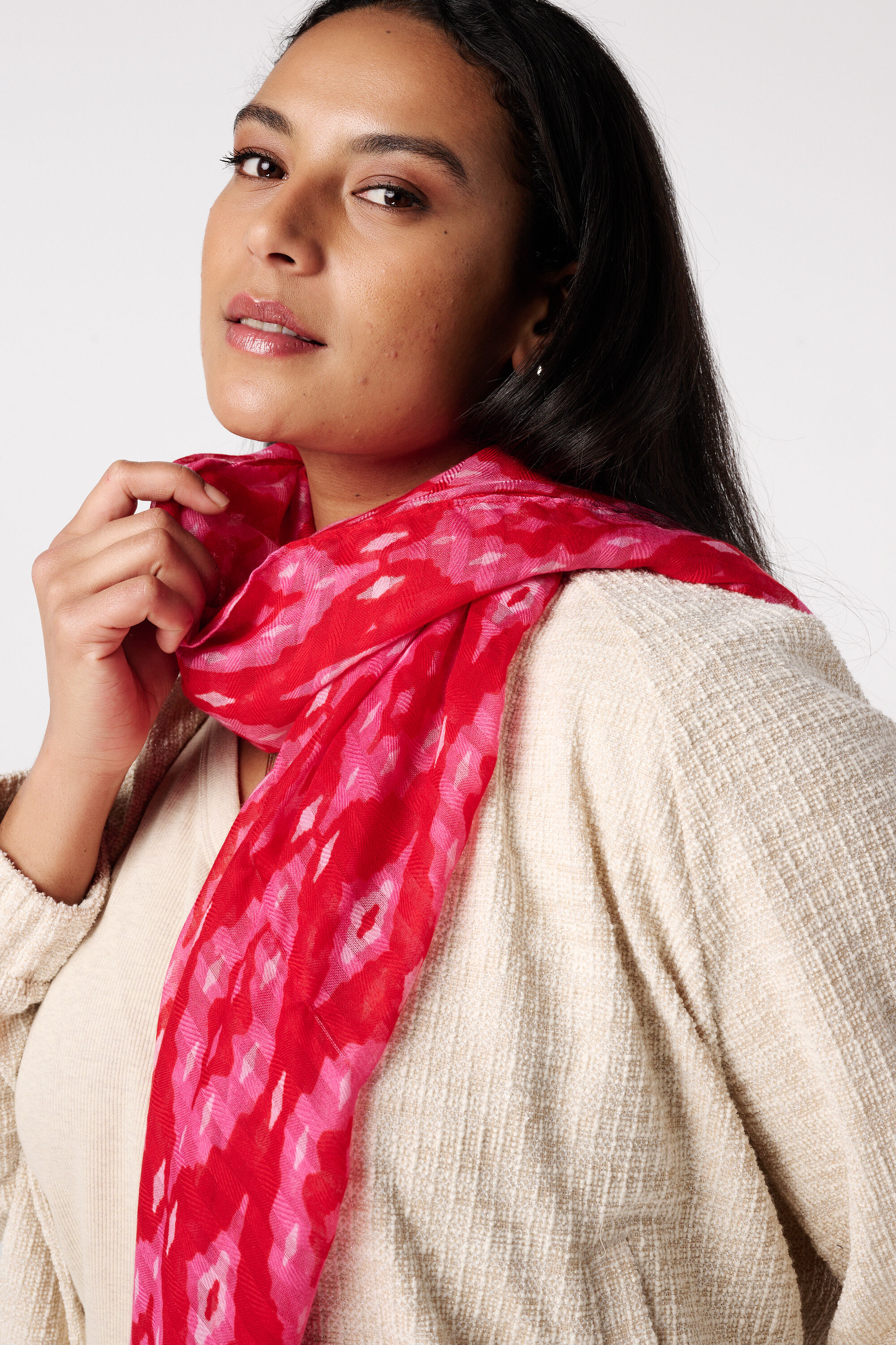 Schal mit Print image number 2