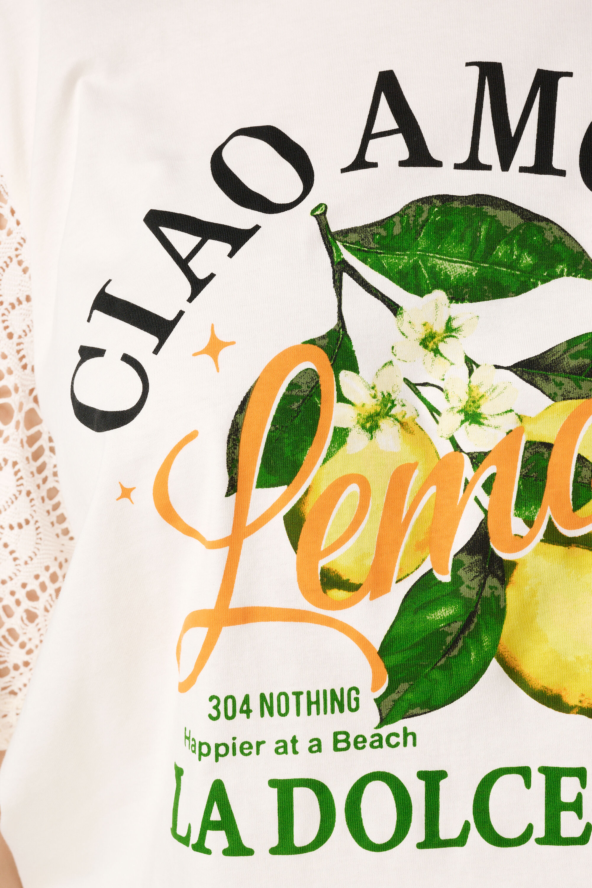 T-Shirt mit Zitronenprint image number 6
