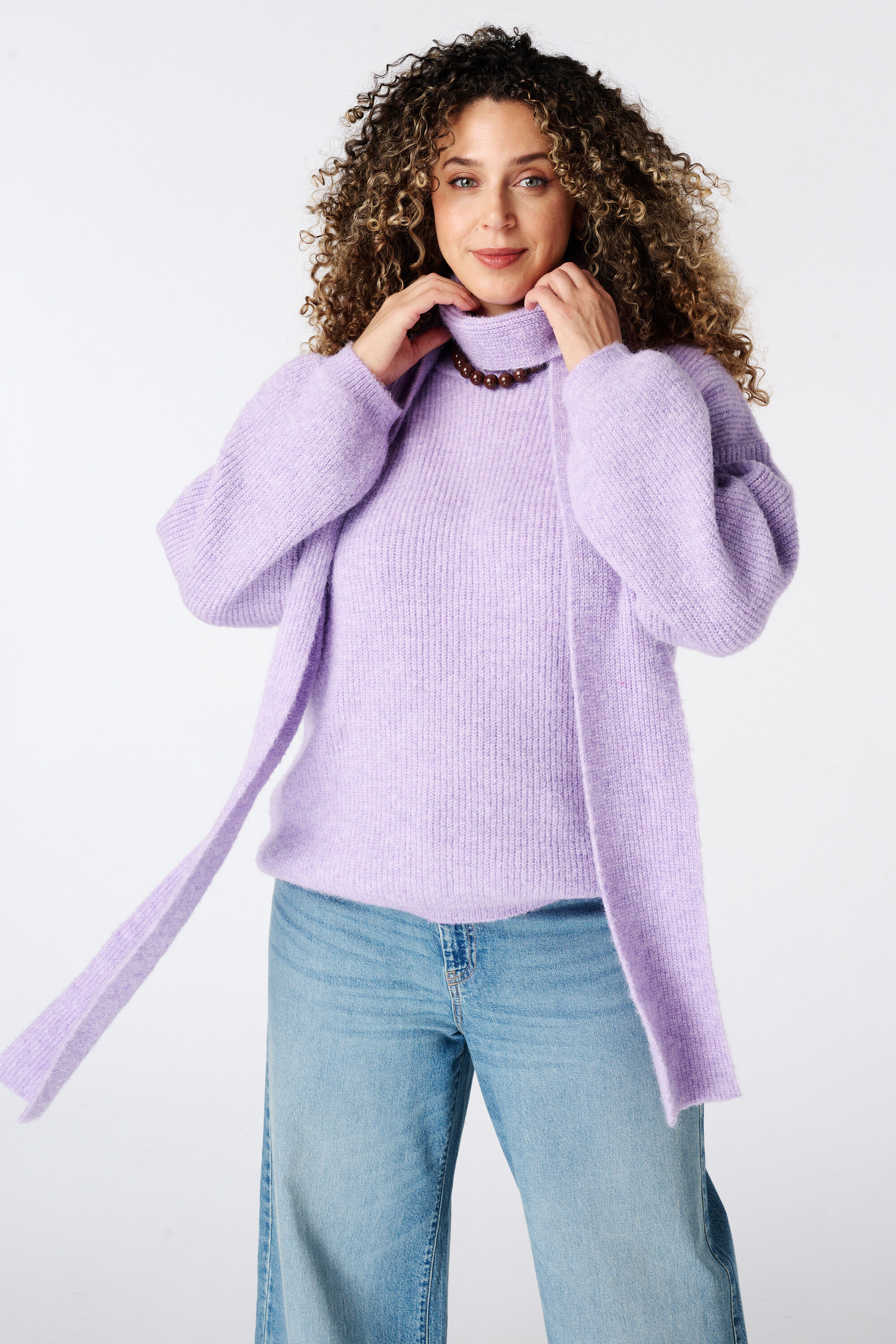 Pullover mit passendem Schal image number 0