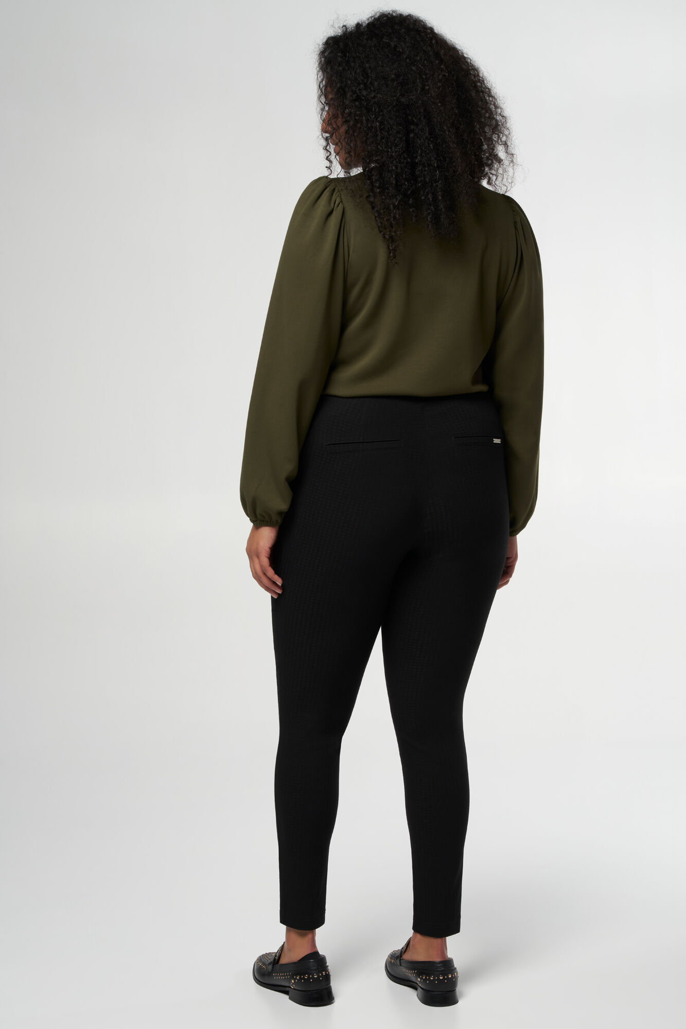 Tregging mit Struktur im Stoff image number 3