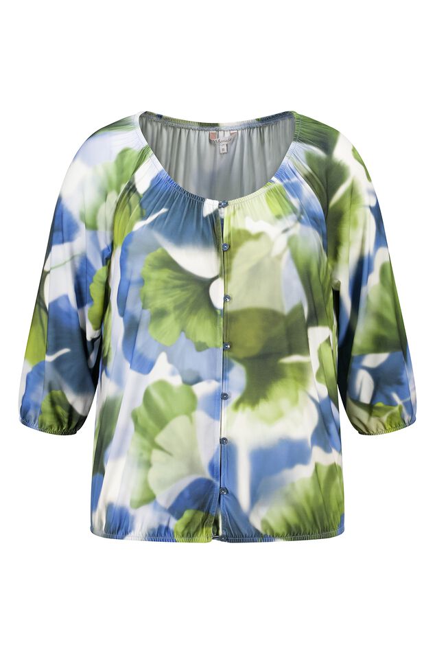 Bluse mit Print image number 1