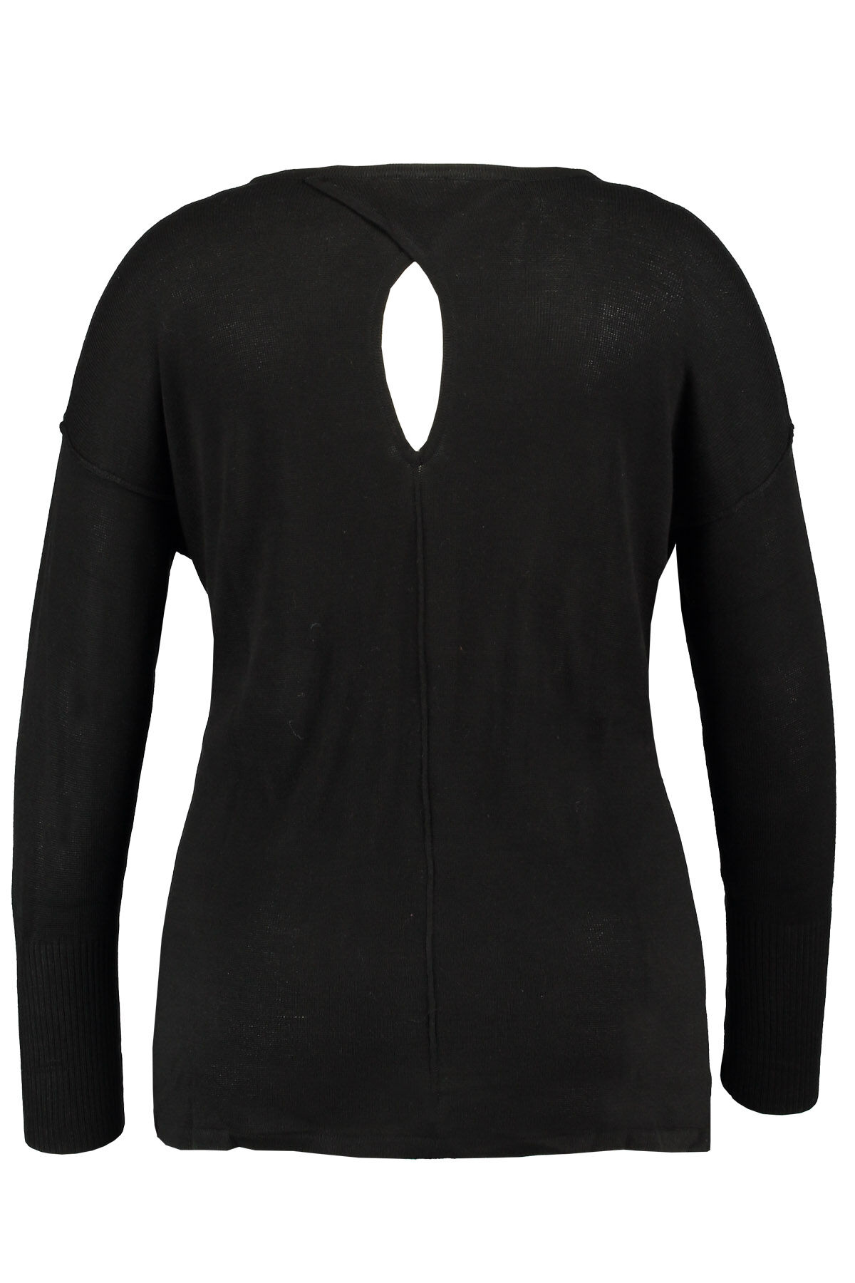 Sweatshirt mit Lochmuster-&Auml;rmeln image number 2