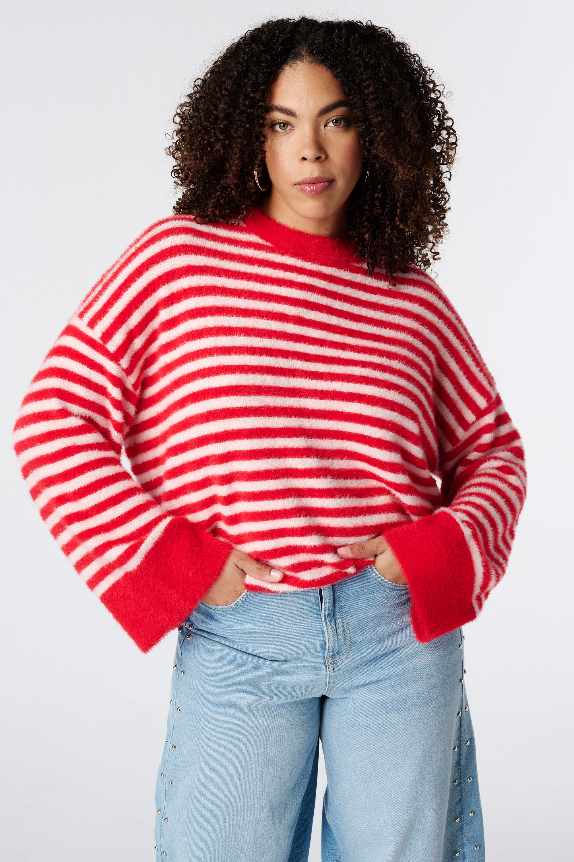 Gestreifter Pullover image number 0