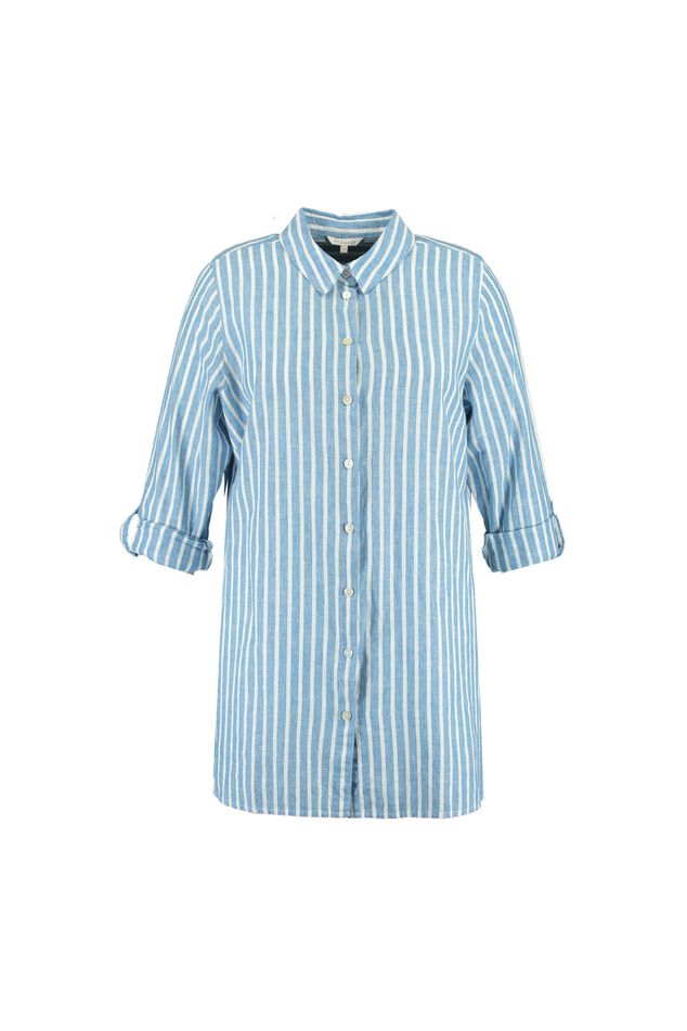 Lange gestreifte Bluse image number 1