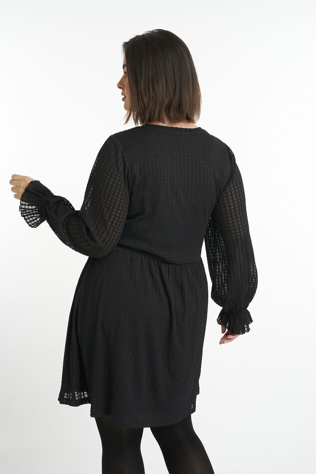 Kleid mit bauschigen Ärmeln image number 3