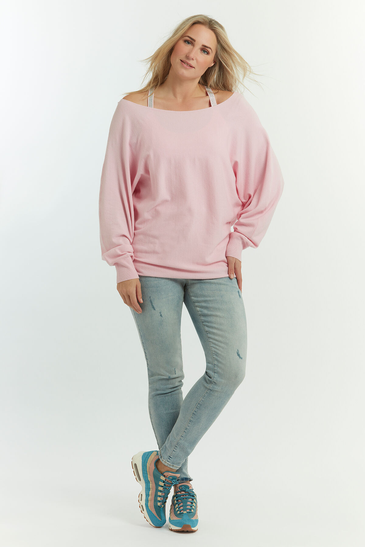 Weicher Pullover mit Fledermaus-&Auml;rmeln image number 6