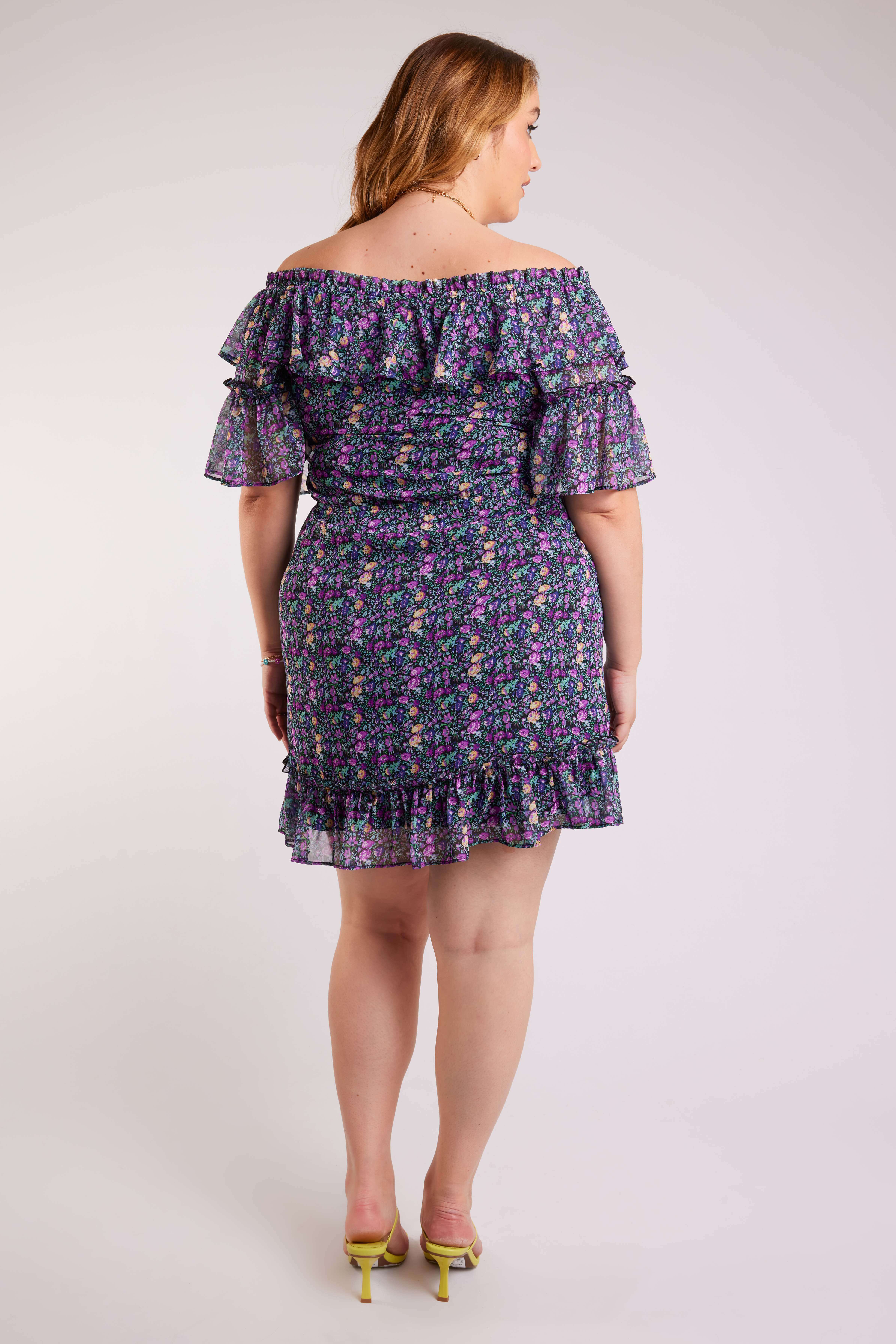 Schulterfreies Kleid image number 3