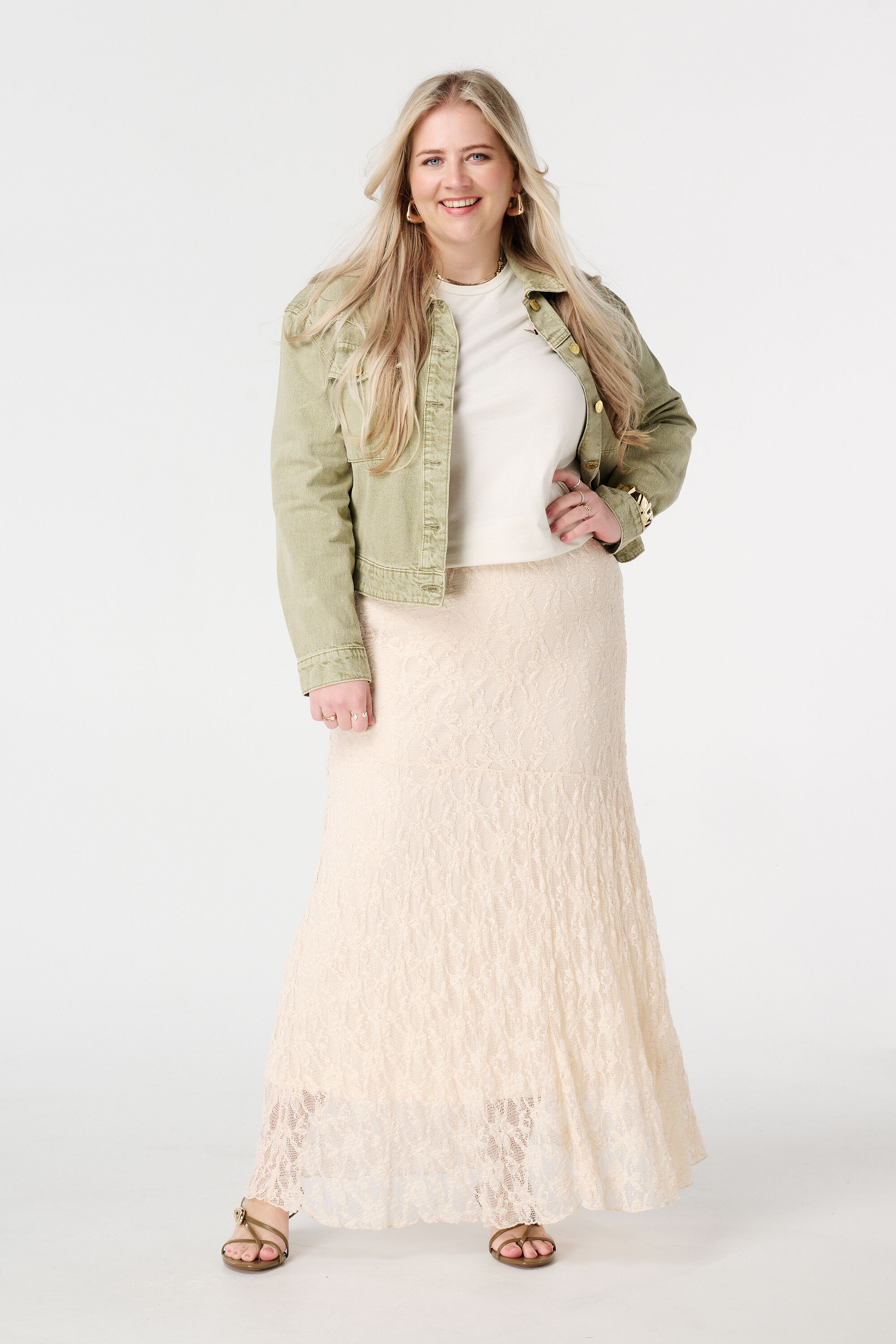 Midi Rock aus Spitze image number 0