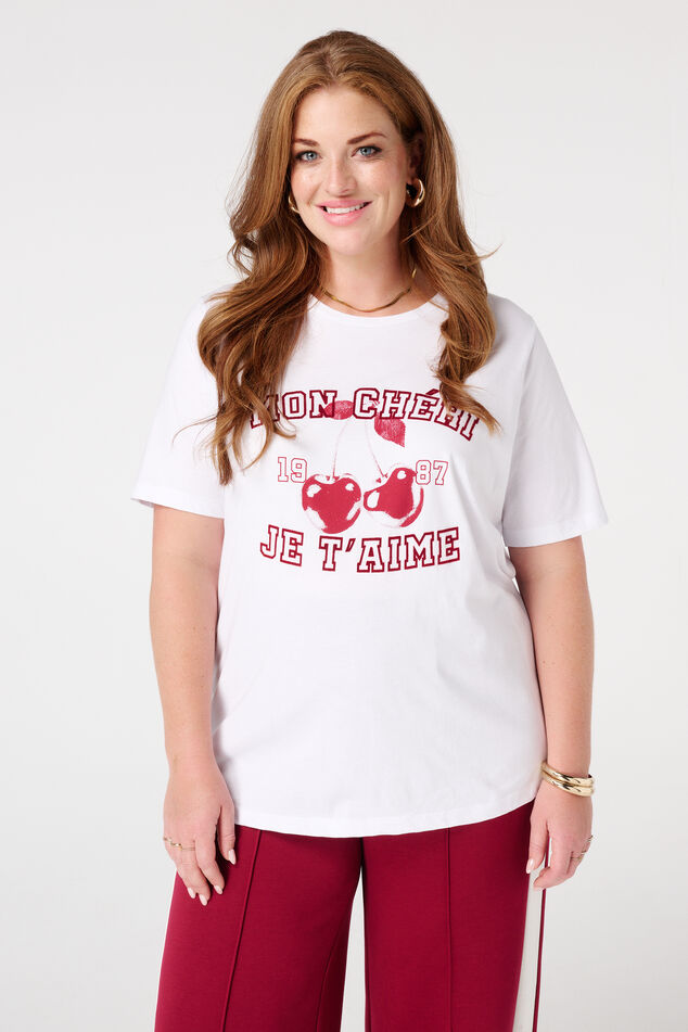 T-Shirt mit Print image number 0