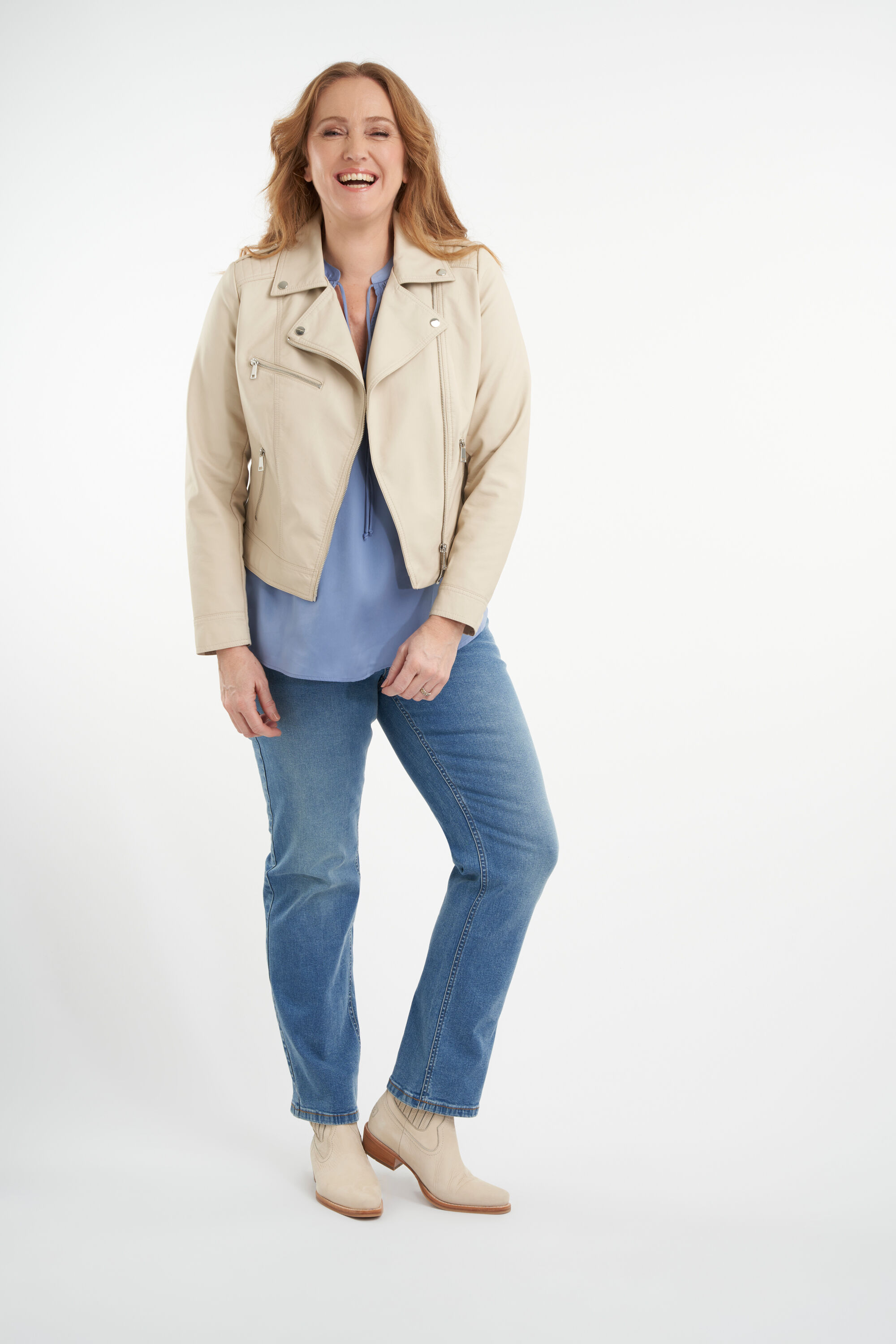 Biker-Jacke aus Kunstleder image number 7